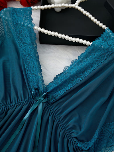 Chemise de Nuit Romantique en Dentelle