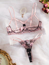 Lingerie Coquine Transparente Ouverte