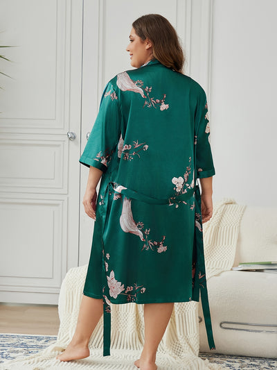 Nuisette Grande Taille avec Peignoir