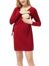 Chemise de Nuit Allaitement pour Femme Enceinte