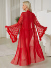 Chemise de Nuit Romantique Rouge