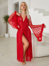 Chemise de Nuit Romantique Rouge