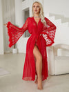 Chemise de Nuit Romantique Rouge