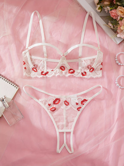 Lingerie Coquine Transparente à Trous