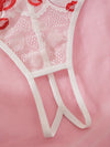 Lingerie Coquine Transparente à Trous