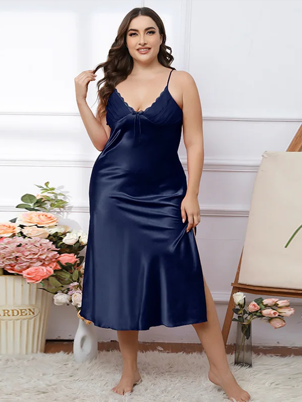 Nuisette soie grande taille sale